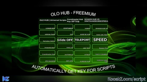 OLO HUB - Verified script for Universal Script