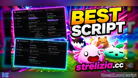 strelizia best  script - Verified script for Slime RNG