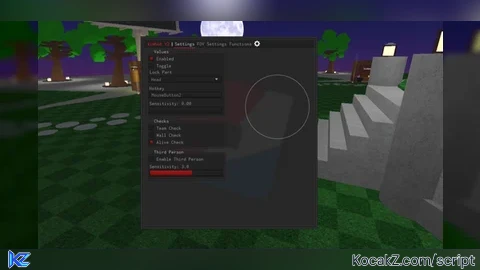 Univerasl aimbot script with changeable FOV settings - Verified script for Universal Script