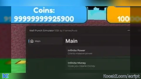 INFINITE MONEY INFINITE POWER 1 OP SCRIPT XD - Verified script for Wall Punch Simulator