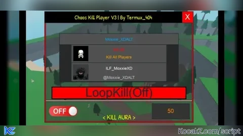 Kill Gui V3 - Verified script for CHAOS