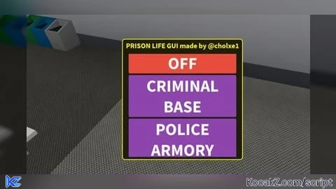 Prison life GUI - Verified script for zackrules65's Place