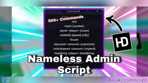 Nameless admin Universal - Verified script for Universal Script