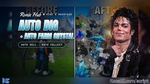Best OP Auto Dig Auto Farm Crystal Auto Sell Auto Collect - Verified script for Mine a Mountain