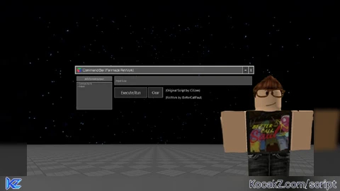 Old CMD Bar ReWork - Verified script for Universal Script