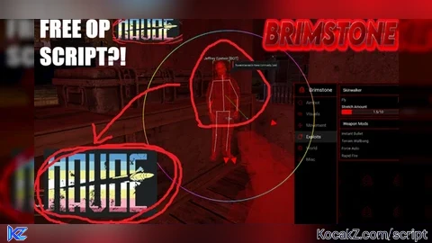 Brimstone  Silent aim Rapid Fire No Recoil Invisibility