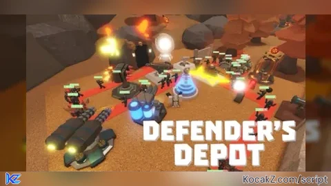 Auto Crates Auto Start Farm - Verified script for Defender's Depot Classic Tower Defense