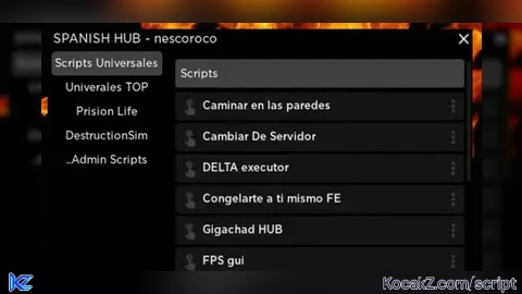 Spanish HUB V2 - Verified script for Universal Script