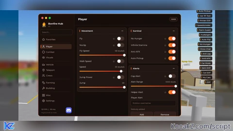 Bonfire Hub | The Best All In One Hub | 50+ Features - Verified script for Anomic