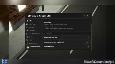 c00lguy UI [UPDATE 1.5 BUG FIX 0.2] - Verified script for Emergency Hamburg