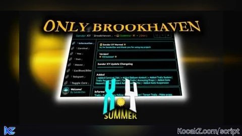 Sander XY Orginal - Verified script for Brookhaven 🏡RP