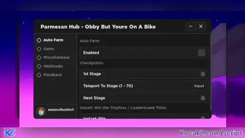 OP uto Wins - Verified script for Obby But You’re On a Bike