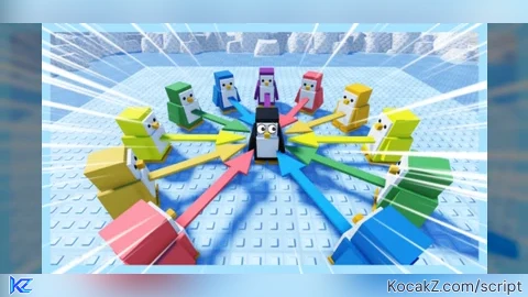 Best *OP* Auto Push Custom Power Auto Win Insta Knock Speed - Verified script for Knockout! 🐧