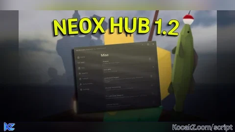 NEOX HUB UPDATED - Verified script for Fisch š