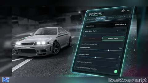 Auto Drive Auto Farm Auto Race Auto collect rewards Anti Lag