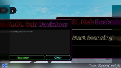 LALOL Hub Backdoor - Verified script for Just a baseplate