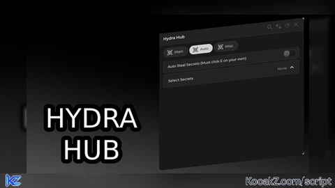 HYDRA HUB Steal A Object Show Script BETA - Verified script for Steal an Object Show