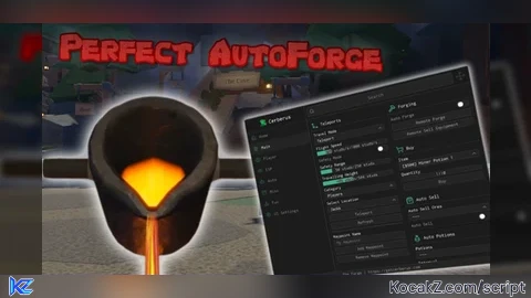 Perfect AutoForge PLUS AFK AutoFarm - Verified script for 🎃 The Forge