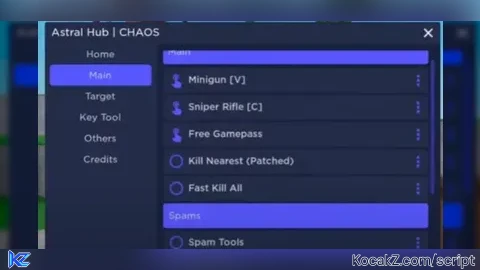 Astral Hub For - Verified script for CHAOS