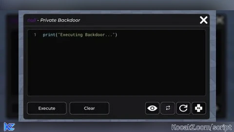 Null backdoor - Verified script for Universal Script