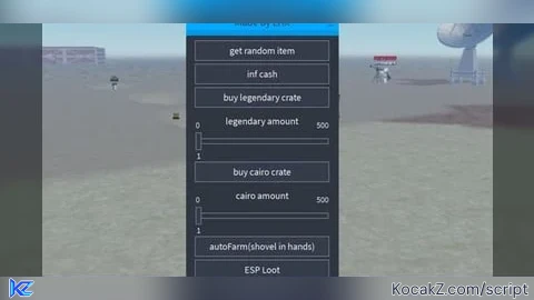 Script for - Verified script for Desert Detectors