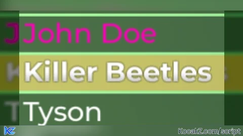 NAME COLOUR IN PINK - Verified script for Total Roblox Drama