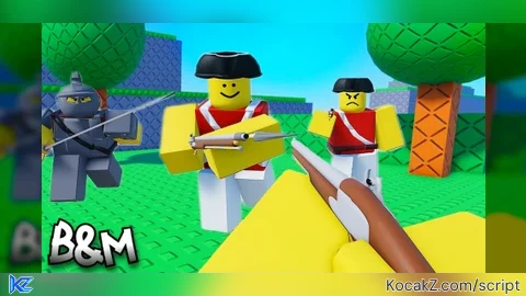 Bots and Muskets Menu