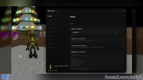 OblivionX - Verified script for Universal Script