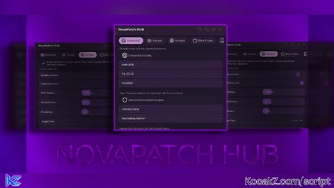 NovaPatch Hub - Verified script for Universal Script