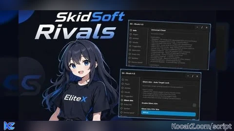 SkidSoft V1 I OP Script I Easy Keysystem I Undetected I more - Verified script for RIVALS
