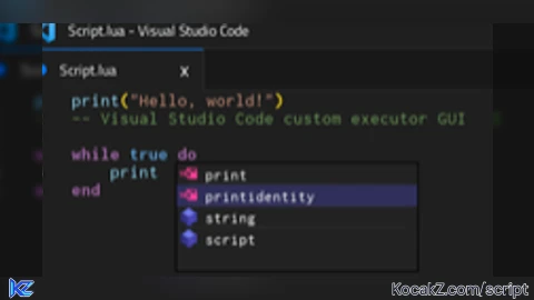 VS CODE UI FOR DEVS - Verified script for Universal Script