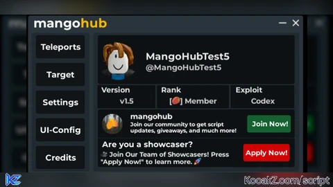 MangoHub - Verified script for Brookhaven 🏡RP