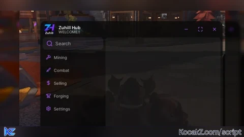 ZUHIILL HUB  auto mine auto forge auto combat sell - Verified script for 🎃 The Forge