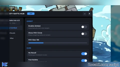 hub - Verified script for Rusty Rafts