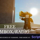 Boombox script - Verified script for 🌟 Free Boombox/Radio! 🌟