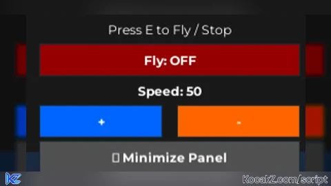 AJDAR Fly GUI with Key Access - Verified script for Universal Script