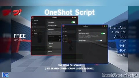 Auto Fire with Silent Aim and Aimbot and HVH and ESPs