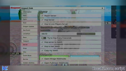 Impact Hub - Verified script for Blox Fruits