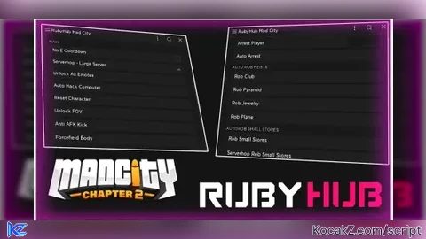 RubyHub - Verified script for Mad City: Chapter 2