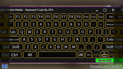 Delta keyboard cracked by Ata - Verified script for Universal Script