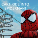 Cart Ride Into Spider-Man Spiderman
