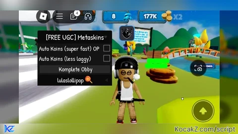 METASKINS AUTOFARM COINS FREE UGC - Verified script for Universal Script