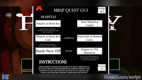MRS QUEST GUI - Verified script for Piggy