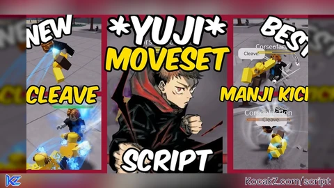 Yuji Moveset by xVicity - Verified script for The Strongest Battlegrounds