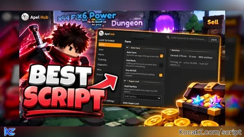 Instant Kill,God Mode, Auto Farm, Auto Train, and more - Verified script for +1 Loot To Forge