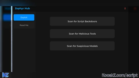 Zephyr Hub - Verified script for Universal Script