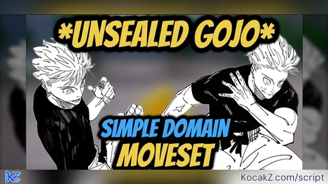 Unsealed Gojo Moveset - Verified script for The Strongest Battlegrounds
