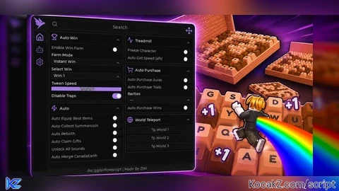 INSTANT WIN BYPASS ALL WORLDS SUPPORTED OP - Verified script for +1 Speed Keyboard Escape | Candy & Chocolate