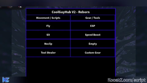 CoolGuyHub V2 - Verified script for Universal Script