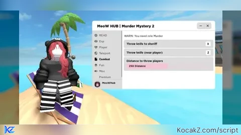 MeoW HUB - Verified script for Murder Mystery 2